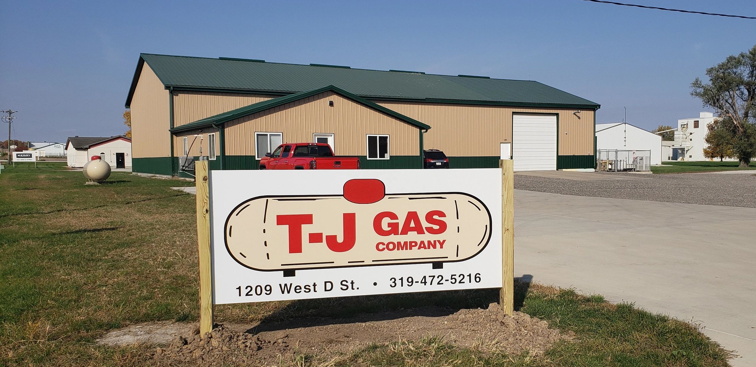 TJ Gas Company Propane, Propane Delivery